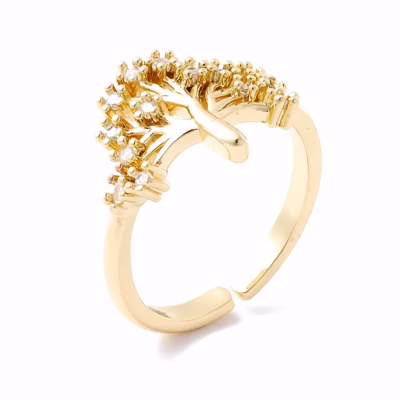 Bague Vortex Plaqué Or Jaune