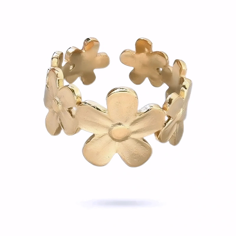 Bague Karma Plaqué Or Jaune