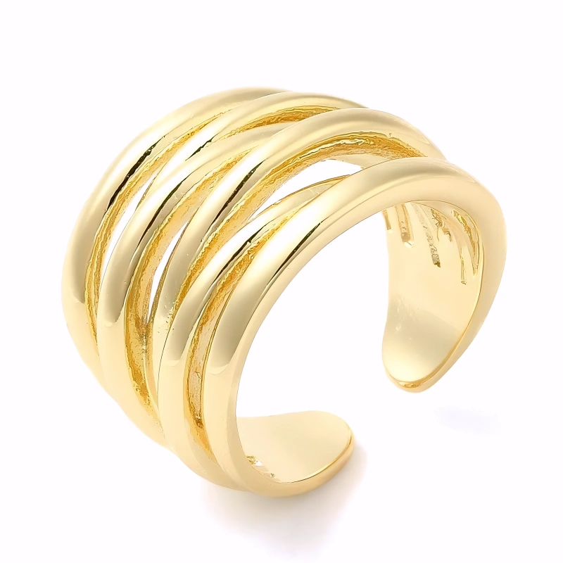 Bague Hélia Plaqué Or Jaune