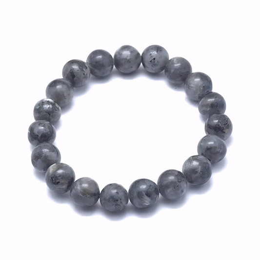 Bracelet Unisexe en Labradorite Naturelle 10 mm