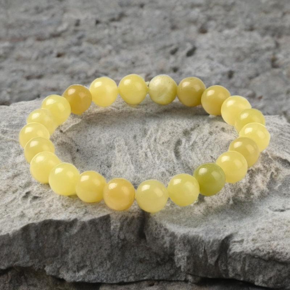 Bracelet Unisexe en Quartz Citron Naturel