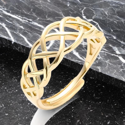 Bague Solara Plaqué Or Jaune