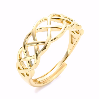 Bague Solara Plaqué Or Jaune