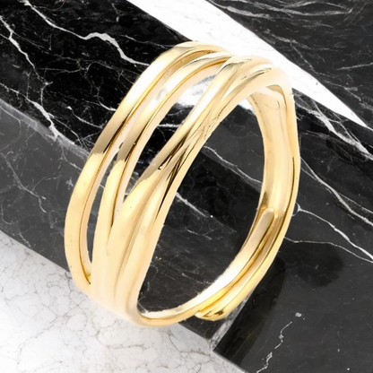 Bague Sunset Plaqué Or Jaune