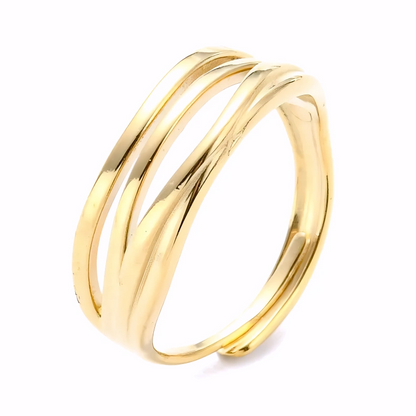 Bague Sunset Plaqué Or Jaune