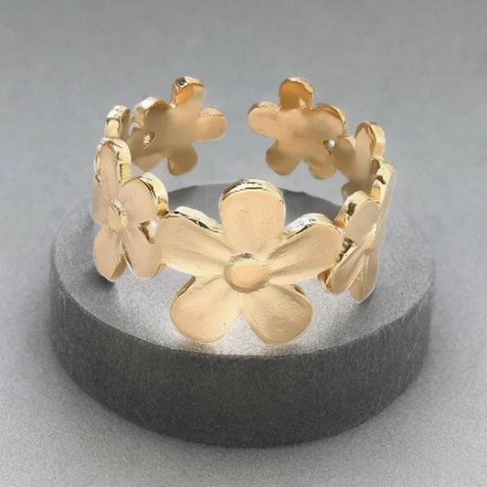 Bague Karma Plaqué Or Jaune