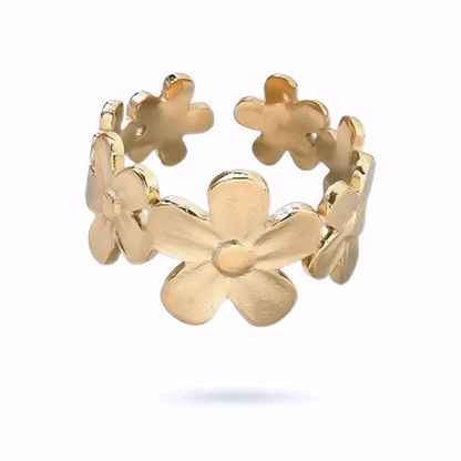 Bague Karma Plaqué Or Jaune