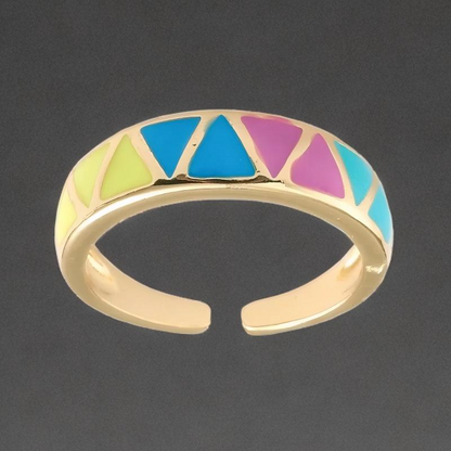 Bague Amulette Plaqué Or Jaune