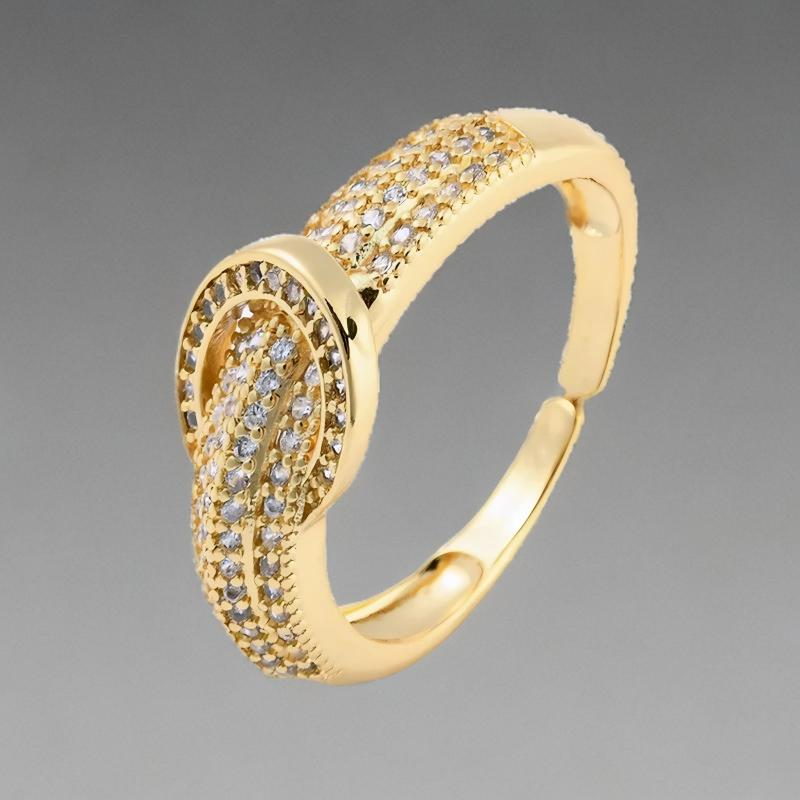 Bague Nova Plaqué Or Jaune Oxyde De Zirconium
