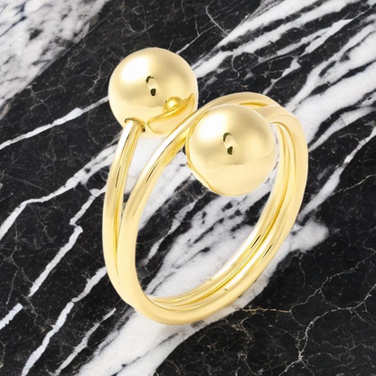 Bague Maya Plaqué Or Jaune