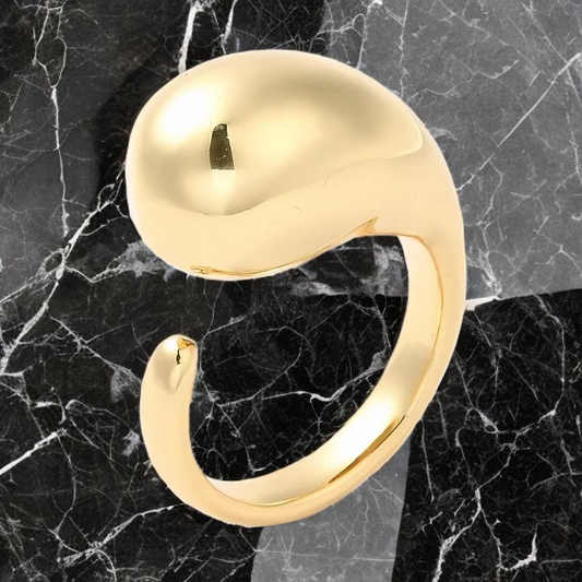 Bague Bahia Plaqué Or Jaune