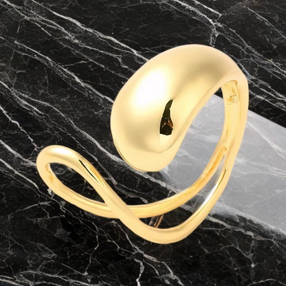 Bague Aliena Plaqué Or Jaune